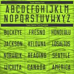 Grünes Trikot Sublimation Schwarz Benutzerdefinierte Neon Uniform Fußball