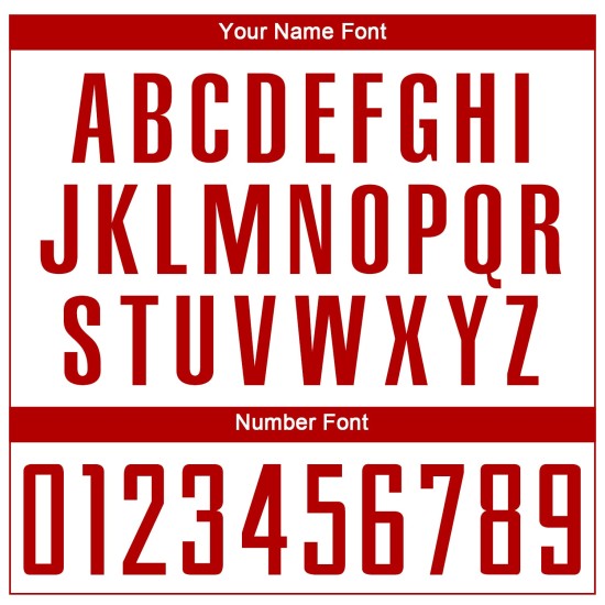 Uniform Custom Rot Sublimation Jersey Fußball Weiß