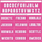 Custom Soccer Fade Fashion Weiß-Schwarz Sublimation Jersey Rosa Uniform