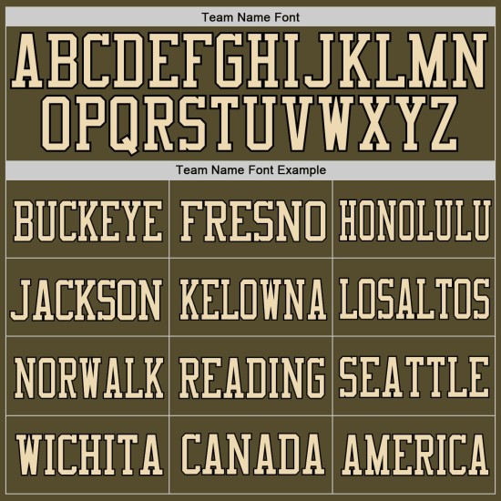 To Salute Football Camo-Schwarz Custom Authentic Service Olive Mesh Trikot