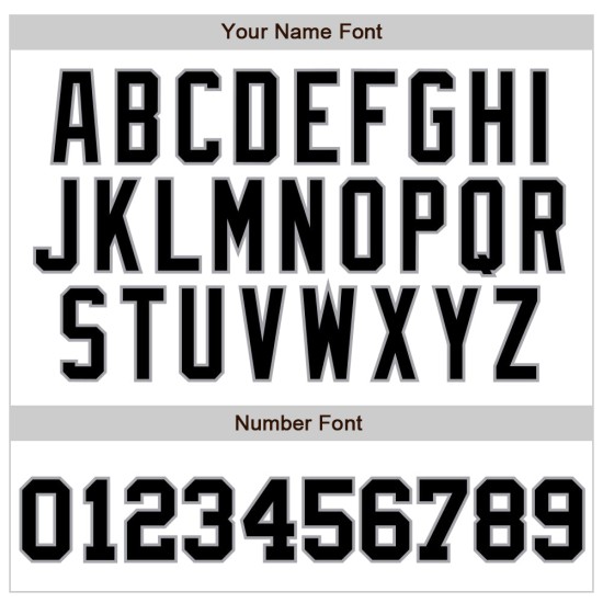 Schwarz-Grau-Weiß Authentic Black Pinstripe Custom Baseball Jersey