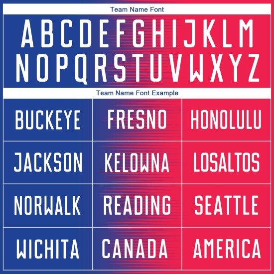 Sublimationstrikot Custom Red Uniform White-Royal Soccer