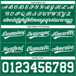 Authentische benutzerdefinierte Shorts Weiß Throwback Kelly Basketball Grün