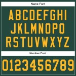 Trikot Fußball Mesh Custom Authentic Gold Grün Trikot Fußball Mesh Custom Authentic Gold Grün