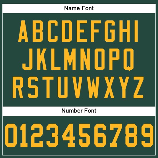 Trikot Fußball Mesh Custom Authentic Gold Grün Trikot Fußball Mesh Custom Authentic Gold Grün