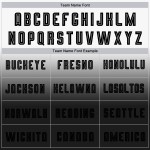 Weiß Fußball Lange Jersey Custom Uniform Verblassen Ärmel Mode Schwarz Sublimation Weiß Fußball Lange Jersey Custom Uniform Verblassen Ärmel Mode Schwarz Sublimation