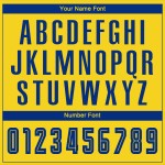 Benutzerdefinierte Jersey Sublimation Fußball Gold Mode Royal Uniform