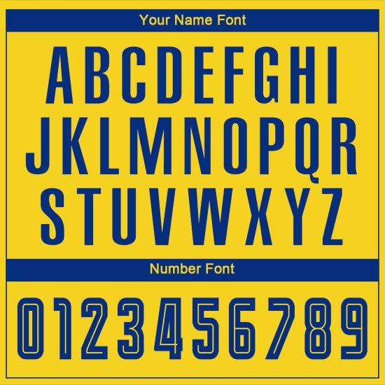 Benutzerdefinierte Jersey Sublimation Fußball Gold Mode Royal Uniform