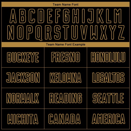 Uniform Gold Sublimation Fußball Altes Trikot Schwarz Custom