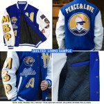 Cremefarbene, kastanienbraune Letterman-Jacke mit durchgehendem Druckknopfverschluss, individuell anpassbar, Bomberjacke, Varsity Cremefarbene, kastanienbraune Letterman-Jacke mit durchgehendem Druckknopfverschluss, individuell anpassbar, Bomberjacke, Varsity