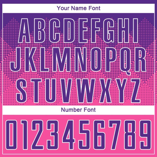 Rosa Trikot Uniform Fußball Custom Lila-Weiß Sublimation