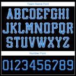 Genähte Mütze Schwarz Verstellbar Powder Custom Snapback Blau-Weiß Genähte Mütze Schwarz Verstellbar Powder Custom Snapback Blau-Weiß