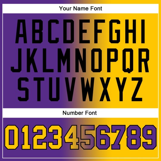 Gelb-Schwarz Custom Fashion Pullover Genäht Sport Sweatshirt Lila Gradient Hoodie