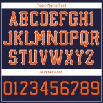 Orange-Weiß Custom Hat Navy Verstellbar Snapback Genäht Orange-Weiß Custom Hat Navy Verstellbar Snapback Genäht