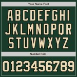 Custom City Grün Creme-Schwarz Zwei-Knopf Unisex Softball Trikot Custom City Grün Creme-Schwarz Zwei-Knopf Unisex Softball Trikot