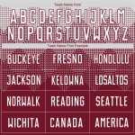 Weiße Sublimation Crimson Uniform Fußball Custom Jersey