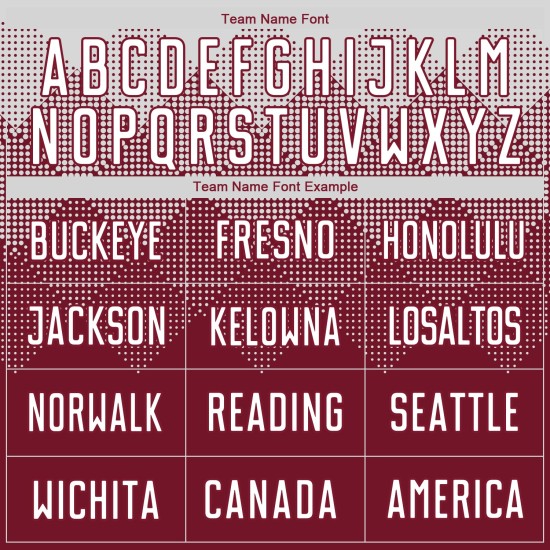 Weiße Sublimation Crimson Uniform Fußball Custom Jersey