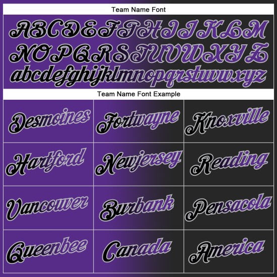 Custom Sports Schwarz Farbverlauf Sweatshirt Lila-Grau Pullover Mode Genäht Hoodie