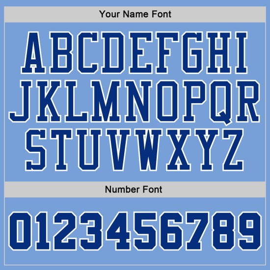 Leichtes Kapuzenpullover Sweatshirt Royal-Weiß Blau Weiß Sport Custom Nadelstreifen genäht Pullover