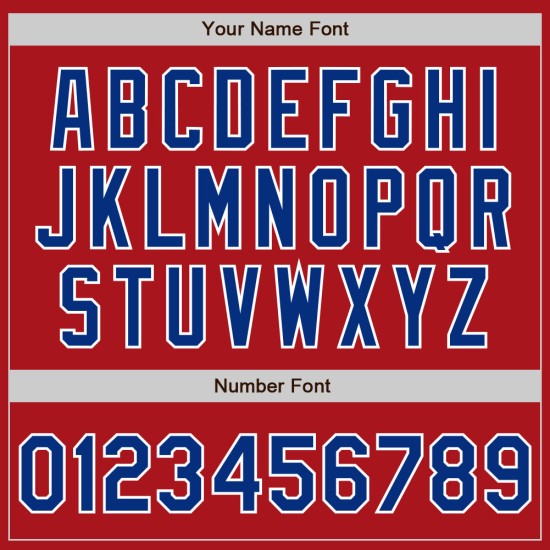 Full-Snap Letterman Varsity Custom Red Two Tone Bomber Royal-White Jacke Full-Snap Letterman Varsity Custom Red Two Tone Bomber Royal-White Jacke