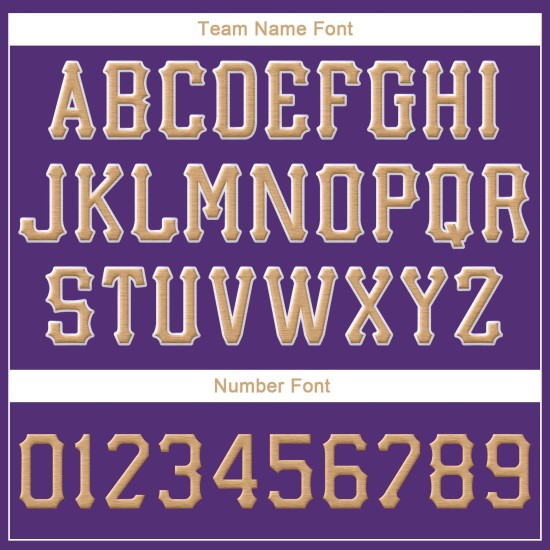 Benutzerdefinierte alte verstellbare lila Hut Snapback Gold-Weiß genäht Benutzerdefinierte alte verstellbare lila Hut Snapback Gold-Weiß genäht