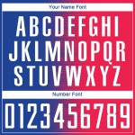 Sublimationstrikot Custom Red Uniform White-Royal Soccer