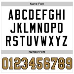 Weiß Alt Authentische Gold-Schwarz Jersey Fußball Mesh Custom Weiß Alt Authentische Gold-Schwarz Jersey Fußball Mesh Custom