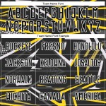 Schwarz-Goldene Fußball-Sublimationstrikotuniform