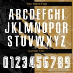 Graffiti Scratch Sublimation Fußball Gold Muster Schwarz-Alt Jersey Weiß Uniform Custom