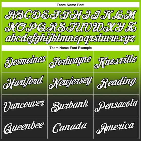 Pullover Genähtes Sweatshirt Grün Custom Neon Fade Sport Hoodie Weiß-Schwarz Mode