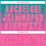 Jersey Teal Sublimation Uniform Pink-Creme Fußball Custom