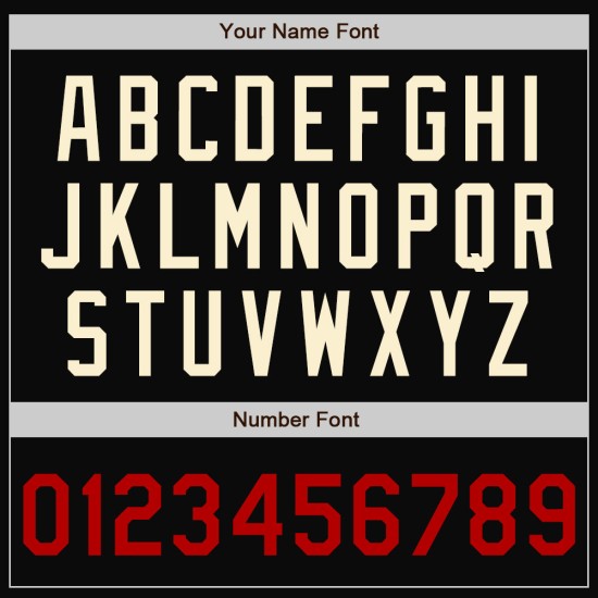 Full-Snap Custom Jacke Schwarz Varsity Creme-Rot Letterman Bomber Full-Snap Custom Jacke Schwarz Varsity Creme-Rot Letterman Bomber