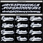 Trikot Weiß-Royal Schwarz Hockey Custom Trikot Weiß-Royal Schwarz Hockey Custom