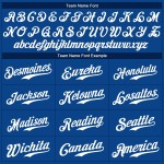 Jersey Weiß Royal Authentic Custom Baseball Jersey Weiß Royal Authentic Custom Baseball