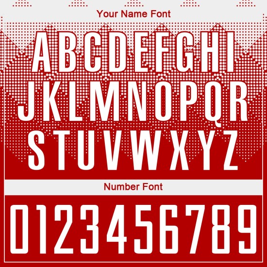 Fußballtrikot Uniform Rot Weiß Benutzerdefinierte Sublimation