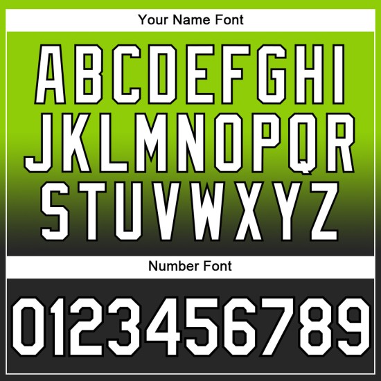 Pullover Genähtes Sweatshirt Grün Custom Neon Fade Sport Hoodie Weiß-Schwarz Mode