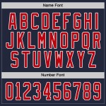 Hockey Custom Rot-Weiß Trikot Navy Hockey Custom Rot-Weiß Trikot Navy