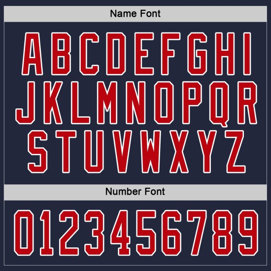 Hockey Custom Rot-Weiß Trikot Navy Hockey Custom Rot-Weiß Trikot Navy