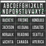 Sublimation Weiß-Neon Custom Jersey Grün Fußball Schwarz Uniform