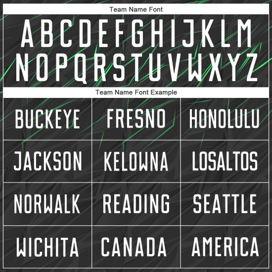 Sublimation Weiß-Neon Custom Jersey Grün Fußball Schwarz Uniform