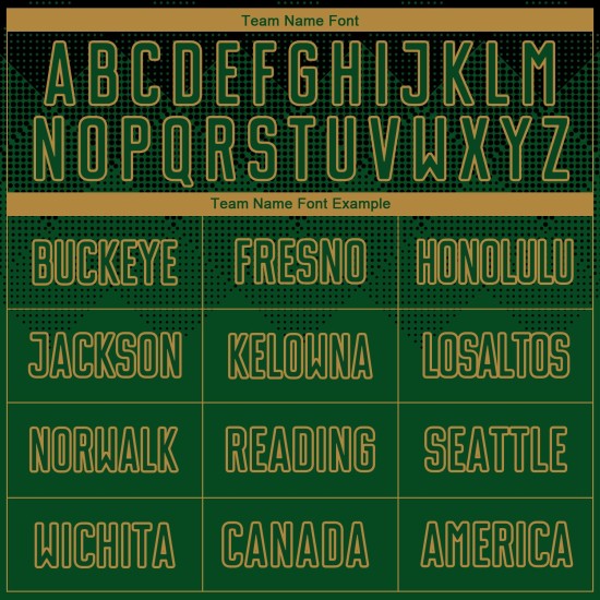 Jersey Grün-Old Custom Gold Fußball Sublimation Schwarz Uniform