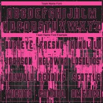 Sublimationsuniform Fußball Rosa Schwarz Custom Jersey Sublimationsuniform Fußball Rosa Schwarz Custom Jersey