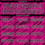 Schwarz-Weiß Fußball Trikot Uniform Rosa Custom Sublimation