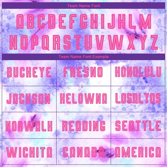 Rosa-Lila Tie Dye Jersey Fußball Uniform Sublimation Custom