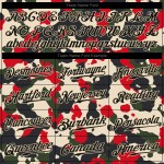 Benutzerdefinierte Hoodie zum Sport Pullover genäht Service Sweatshirt Salute Camo Schwarz-Creme