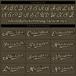 Baseball Camo-Schwarz Olive To Service Jersey Salute Authentic Custom