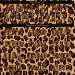 Uniform Fußballtrikot Braun Braun-Old Sublimation Custom Gold Leopard