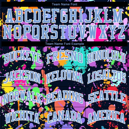 Benutzerdefinierte blau-weiß Basketball Muster Hals Licht rund Graffiti Sublimation Jersey Anzug Benutzerdefinierte blau-weiß Basketball Muster Hals Licht rund Graffiti Sublimation Jersey Anzug