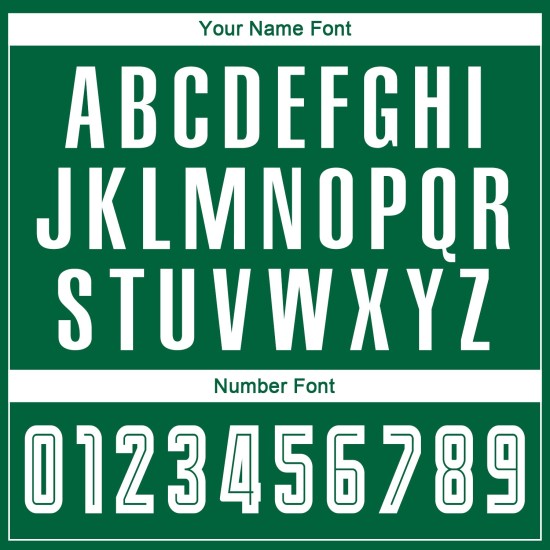 Weiß-Schwarz Uniform Sublimation Jersey Fade Custom Grün Kelly Fußball Mode