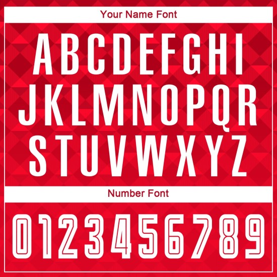 Fußball Sublimation Uniform Trikot Rot Auswärts Custom Weiß